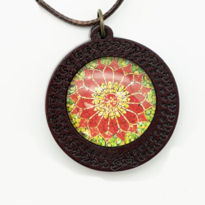 Ethno Halsketten Holz