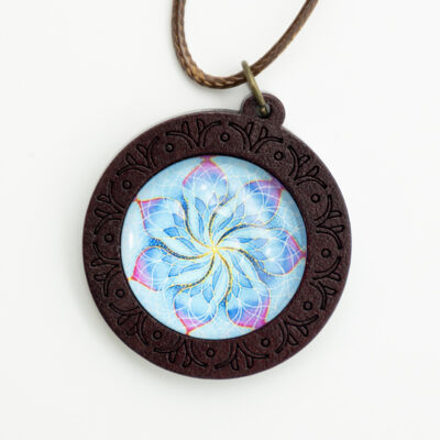 Ethno Halsketten Holz