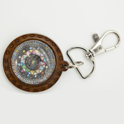 Schlüsselanhänger Holz