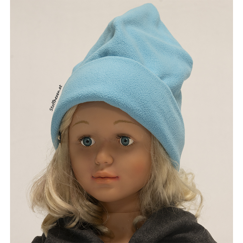 Kinder Haube Fleece unisex