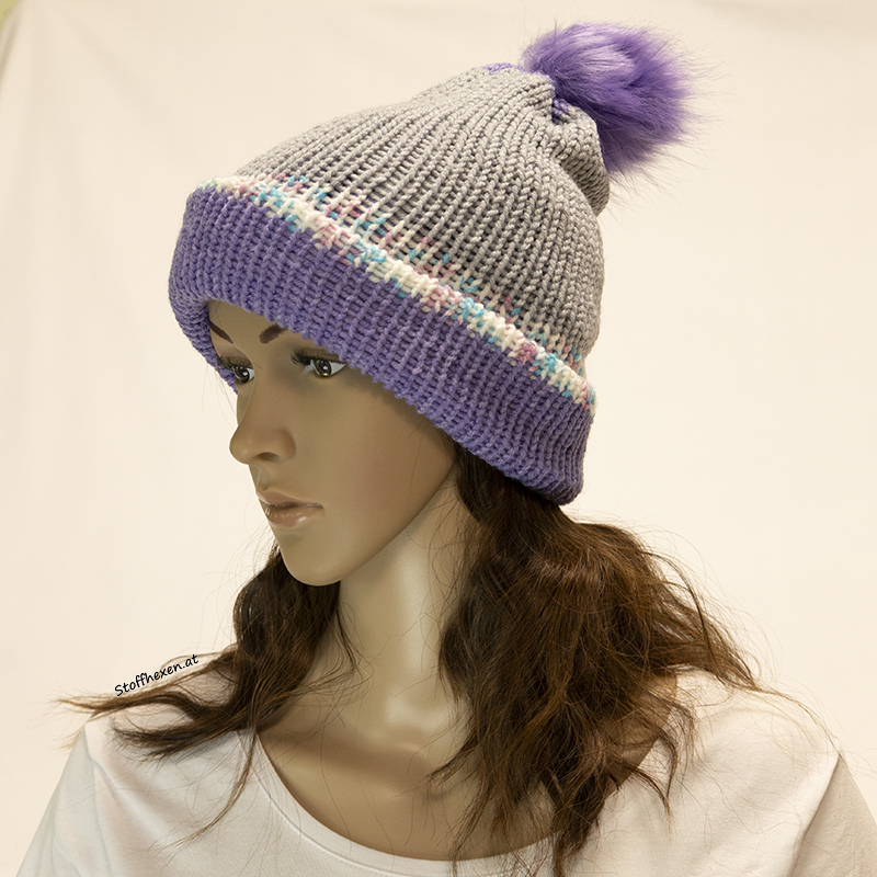 Damen Haube Wolle