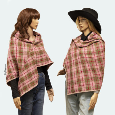 Schultertuch dreieckig Baumwolle (links)