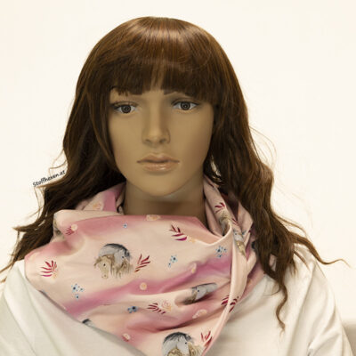 Schal-Loop genäht Jersey