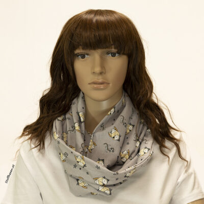 Schal-Loop genäht Jersey