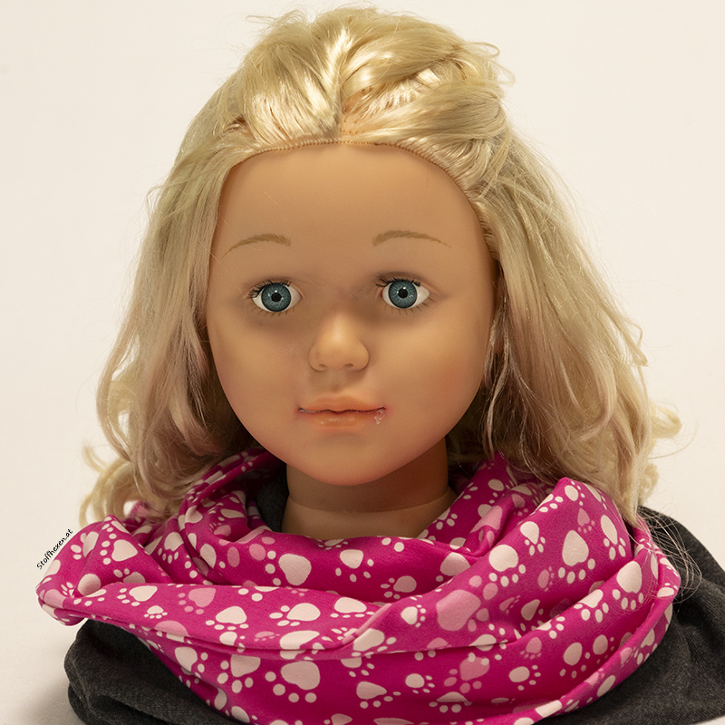 Schal-Loop genäht Jersey – Bild 2