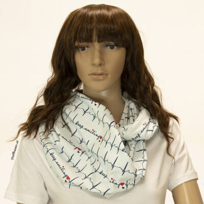 Schal-Loop genäht Jersey