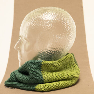 Schal-Loop gestrickt, Herren